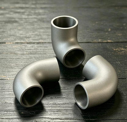 C71500 Tembaga Nikel LR Siku Ditempa Butt Welding Fittings ASME B16.9 Kekuatan Tinggi